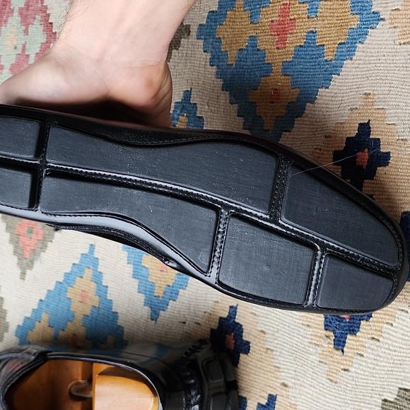 Romeo Gigli Moccasins Black 42 (US8) - Picture 5 of 5